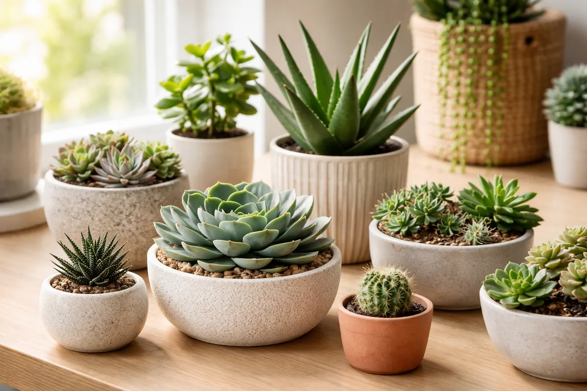Comment choisir des plantes succulentes adaptées à votre climat intérieur